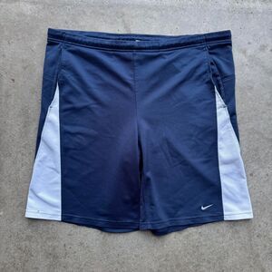 Nike Men's Navy and Blue Shorts